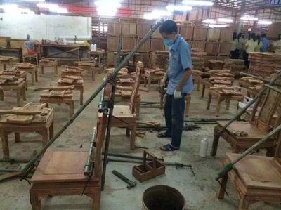 偉豪經濟管理家具定制項目推薦:東成紅木廠家定制